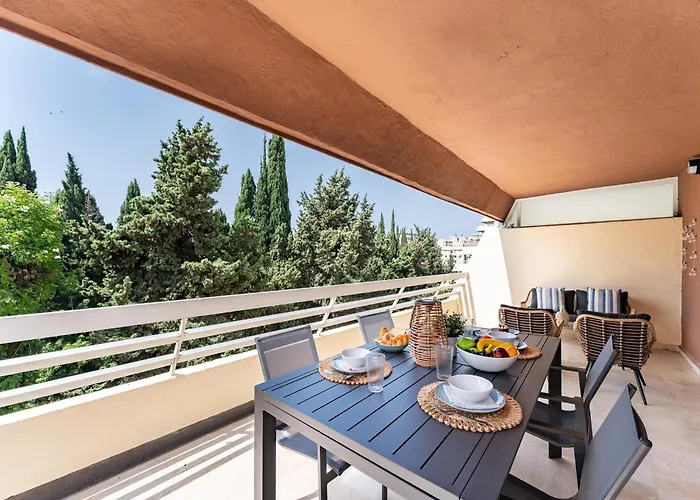 아파트 With Pool In The Heart Of 마르베야